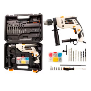 SALKOR TALADRO PERCUTOR  HOGAR 13M + ACCESORIOS (TPH1301)